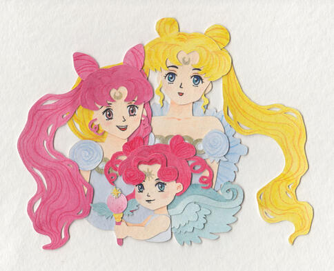 Sailor Moon fanart - 50 eur